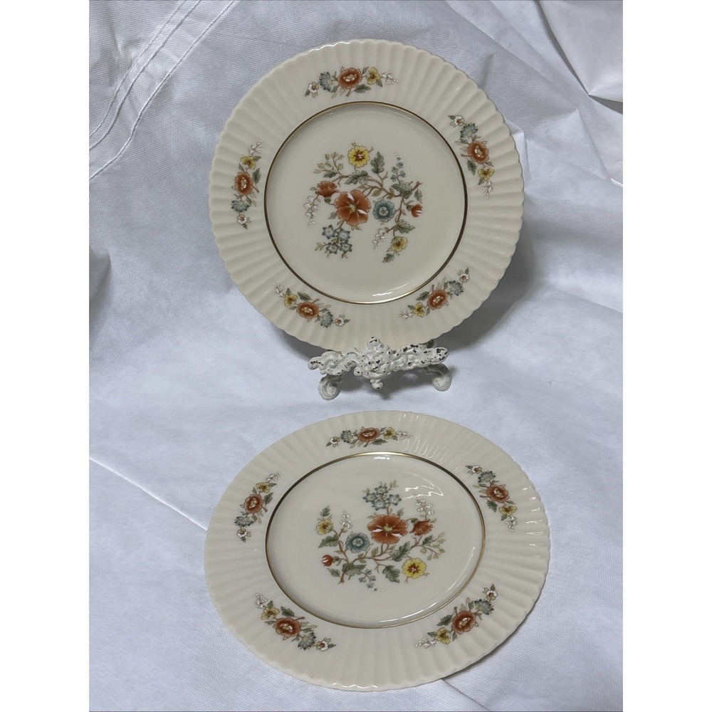 Set of 2 Lenox Temple Blossom Salad Plates Multiple Available